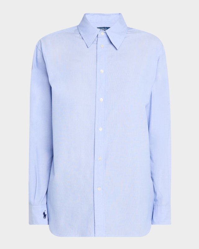 Oversize-Fit Cotton Shirt